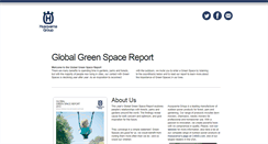 Desktop Screenshot of greenspacereport.com